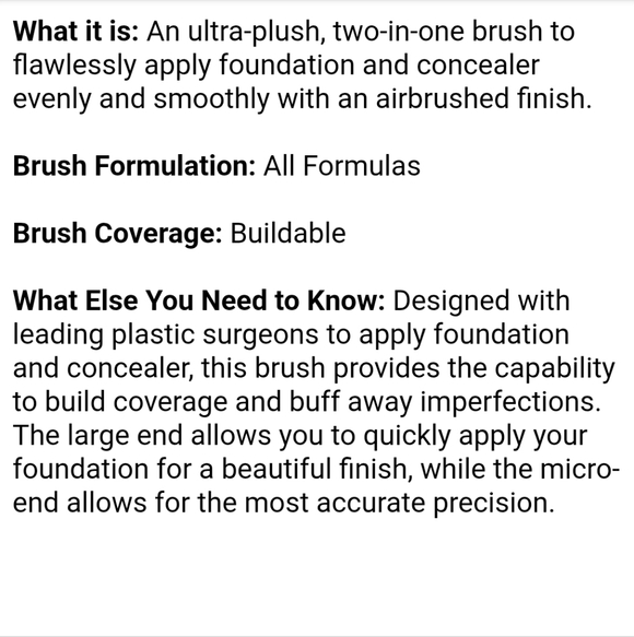 NIB IT COSMETICS HEAVENLY LUXE COMPLEXION BRUSH NO.7 - Picture 5 of 13